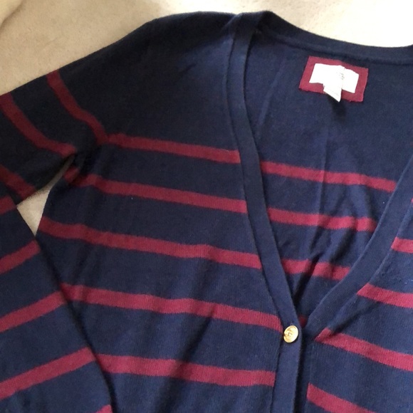 Forever 21 striped cardigan! - Picture 5 of 6